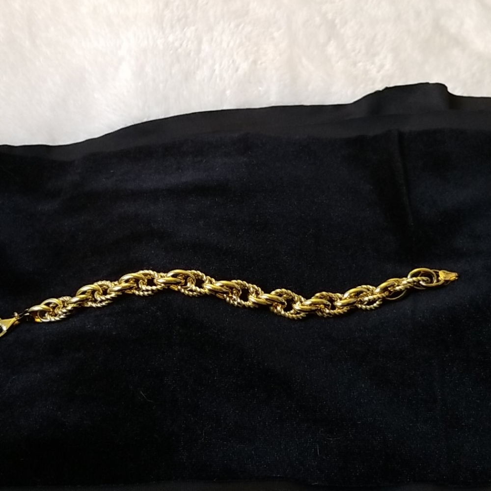 Veronese (QVC) 18kclad 925sterling silver bracelet